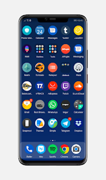 Image 0 for Pie White EMUI 9 Theme [ …