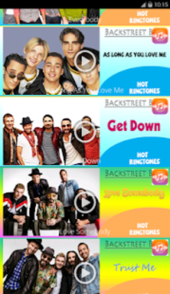 Image 0 for Backstreet Boys Hot Ringt…