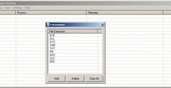 Image 0 for File Extension Monitor
