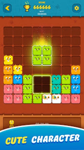 Imagen 1 para Block Crush - Cute Kitty …