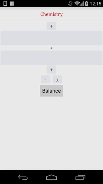 Image 0 for Balance Chemical Equation
