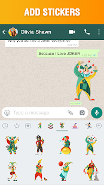 Imagen 3 para New Joker Stickers for wh…