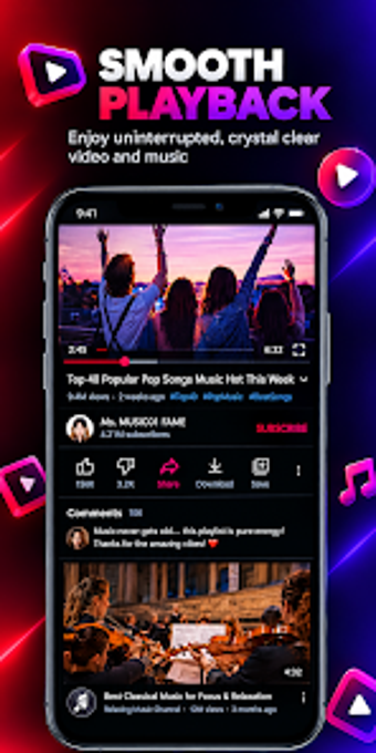 Imagen 0 para Pure Tuber: MP3 Music Dow…