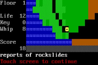 Image 0 for ASCII Adventure: The Cave…