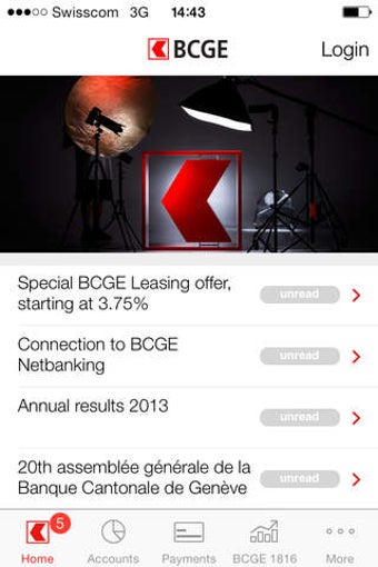 Image 0 for BCGE Mobile Netbanking