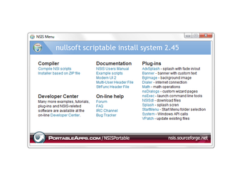 Image 0 for NSIS Portable
