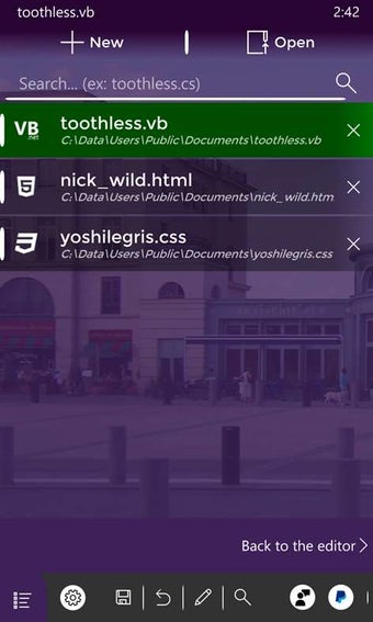 Imagen 0 para Serris Code Editor for Wi…