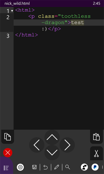 Imagen 3 para Serris Code Editor for Wi…