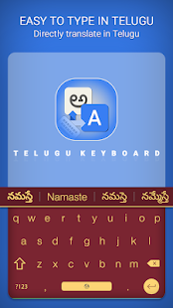 Imagen 2 para Telugu Keyboard : Easy Te…