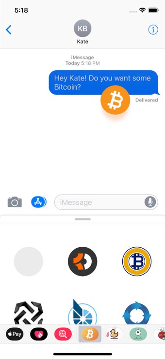 Image 2 for Bitcoin Crypto Stickers B…