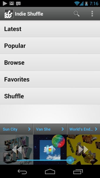 Imagen 0 para Indie Shuffle Music Disco…