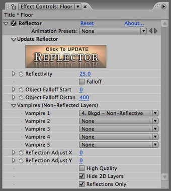 Image 0 for 3D Reflector for After Ef…