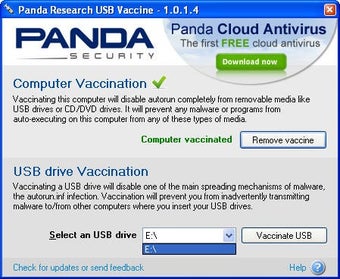 Image 0 for Panda USB Vaccine