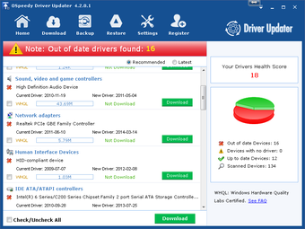 Image 2 for OSpeedy Driver Updater