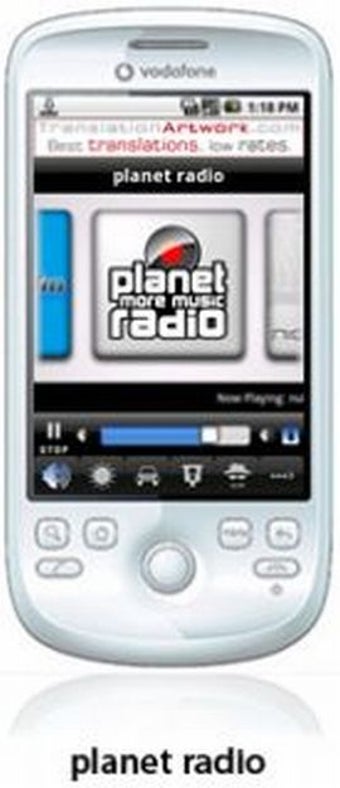 Image 0 for Planet radio / Android