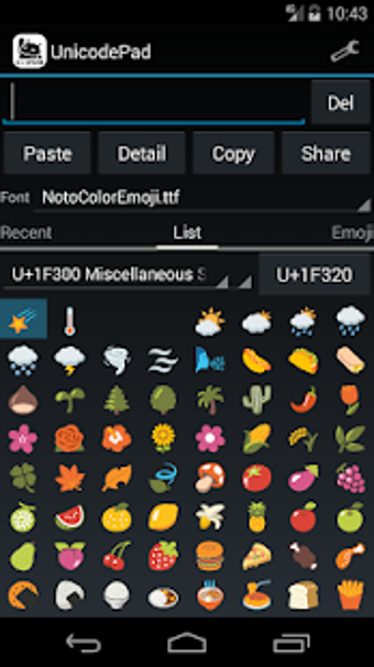 Imagen 1 para Unicode Pad