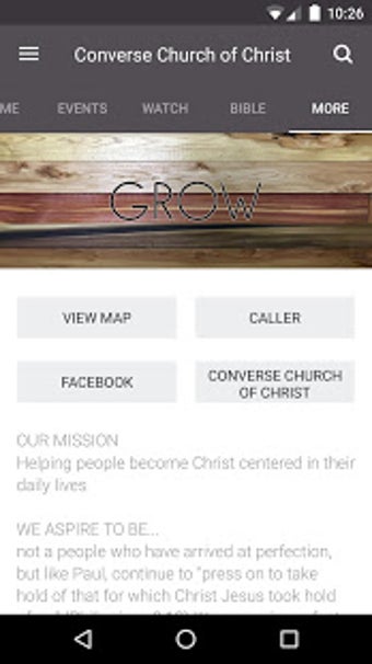 Image 0 for Converse Church of Christ