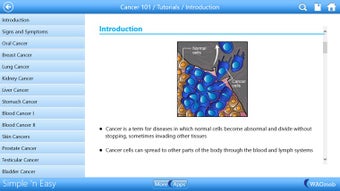 Image 0 for Cancer 101 for Windows 8