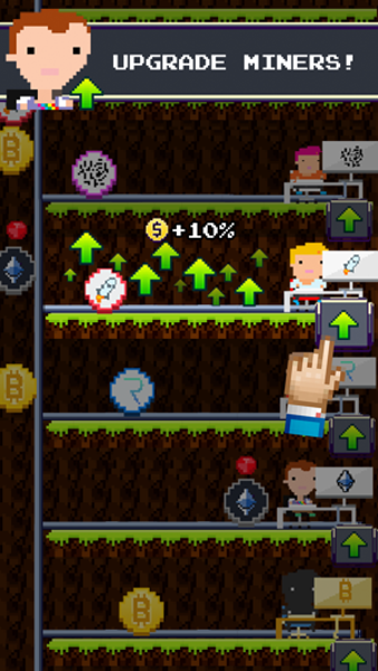 Image 1 for Bitcoin Miner: Idle Tycoo…