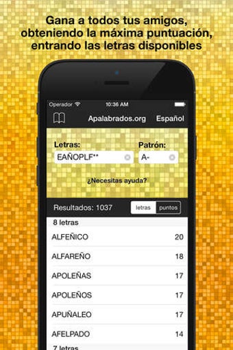 Image 0 for Apalabrados.org - Haz tra…