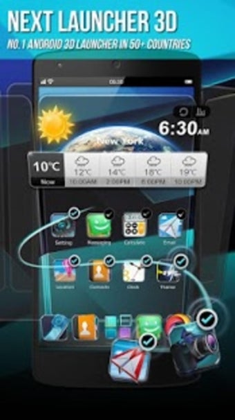 Image 0 for Next Launcher 3D Shell