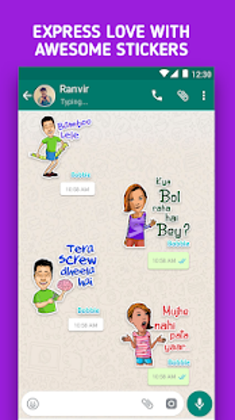 Image 0 for Hindi Stickers for WhatsA…