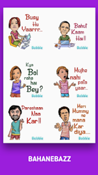 Image 1 for Hindi Stickers for WhatsA…