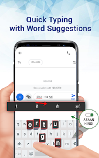 Imagen 1 para Hindi Keyboard-Roman Engl…