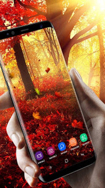 Imagen 2 para Autumn Leaves Live Wallpa…