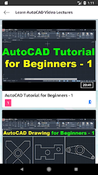 Image 1 for Learn AutoCAD Video Cours…