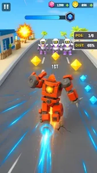 Image 0 for Crash Robot: Racing Car