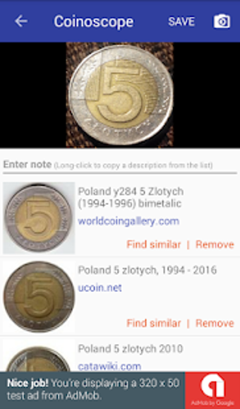 Image 3 for Visual coin search : Coin…