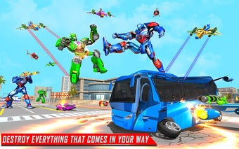 Imagen 2 para Flying Bus Robot Transfor…