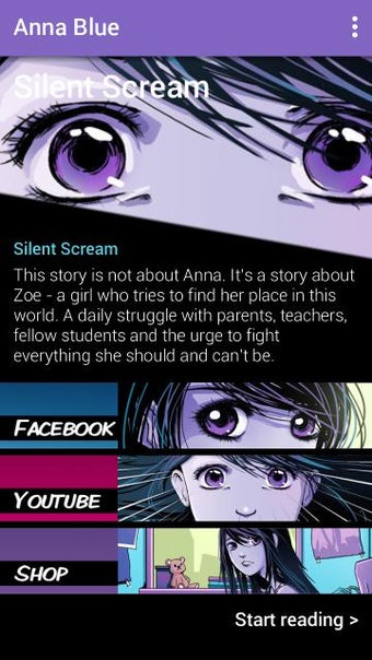 Imagen 0 para Anna Blue - Comic Reader