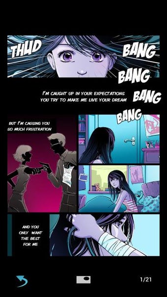 Imagen 2 para Anna Blue - Comic Reader