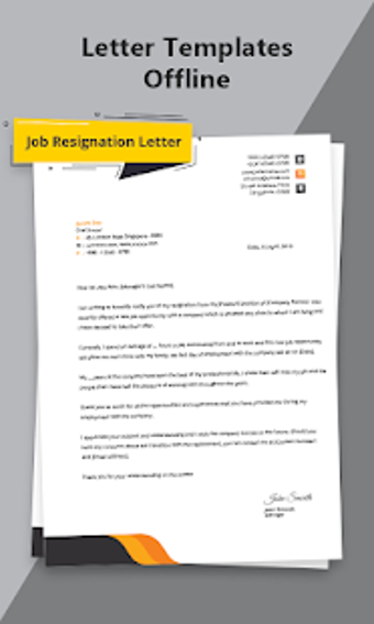Image 3 for Letter Writing Templates