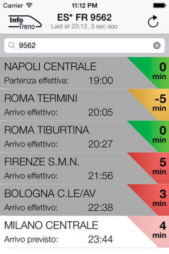 Image 0 for Info Treno