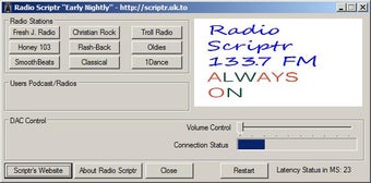 Image 0 for Radio Scriptr