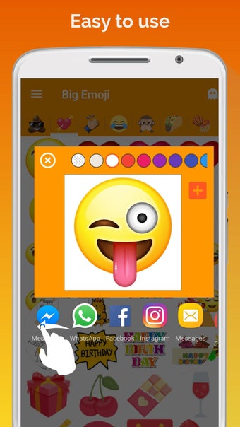 Image 2 for Big Emoji: big emojis for…