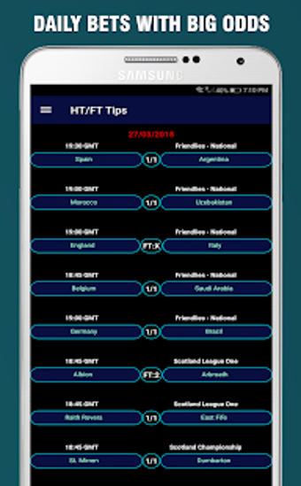 Imagen 1 para HT/FT Fixed Matches 101% …