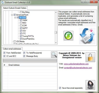 Imagen 0 para Outlook Email Collector