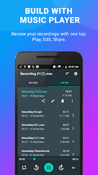 Imagen 3 para Voice Recorder & Audio Re…