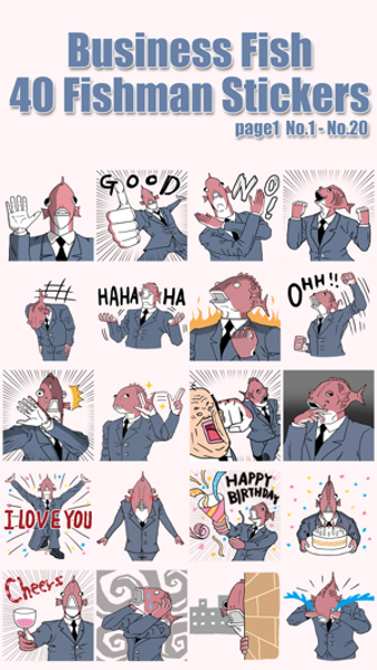 Image 2 for Business Fish Sticker