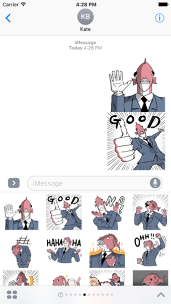 Image 0 for Business Fish Sticker