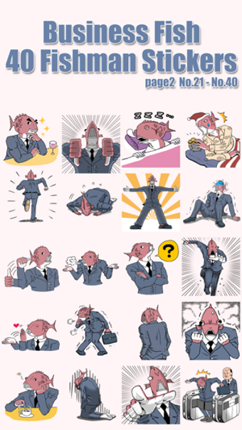 Image 1 for Business Fish Sticker