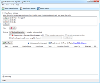 Imagen 0 para NTFS Permissions Reporter