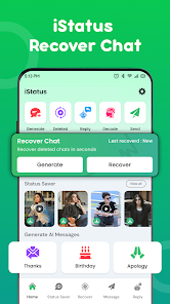 Imagen 0 para iStatus: Recover Deleted …