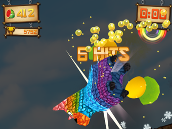 Imagen 0 para Fruit Ninja vs Skittles