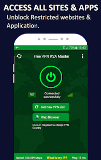 Imagen 2 para KSA VPN Free Saudi Arabia