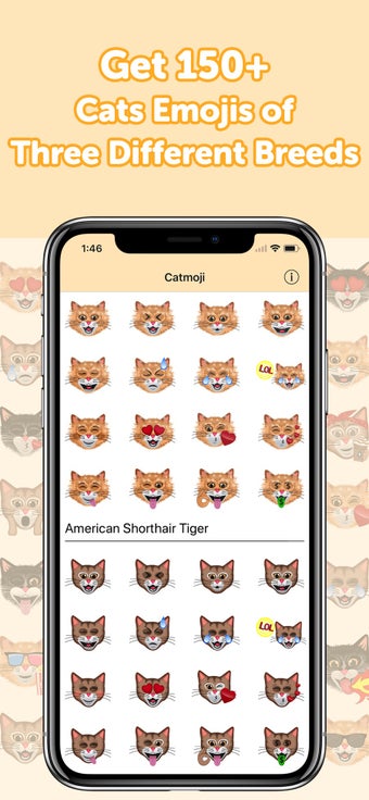Imagen 2 para CatMoji - Cat Emoji Stick…